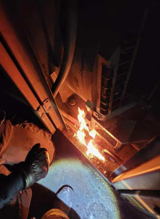 Locomotive Fire Cibola Citizen